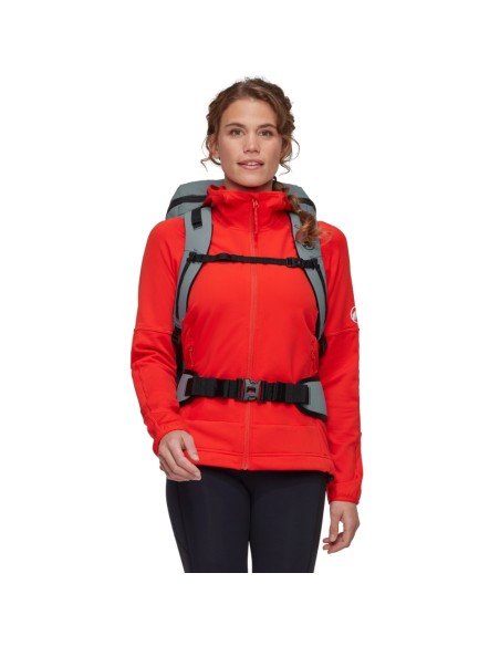 Neon 45 Women (Strata / Black) - Mochila portamaterial escalada 45L mujer - Mammut