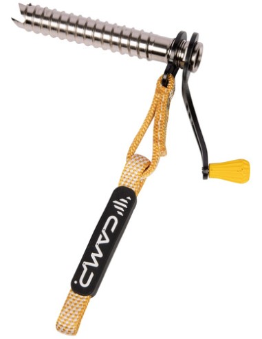 Pack 3 Rocket Plus (13/16/19 cm) - Tornillos de hielo con cinta de dyneema - CAMP