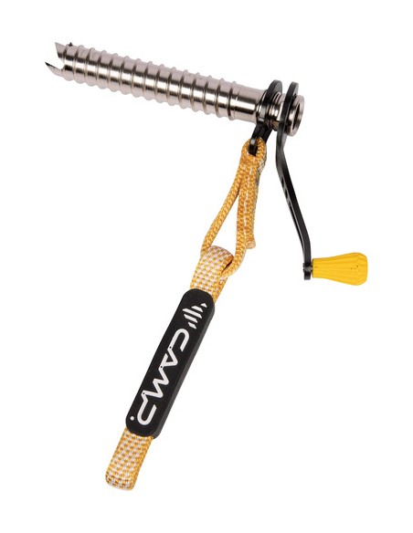 Pack 3 Rocket Plus (13/16/19 cm) - Tornillos de hielo con cinta de dyneema - CAMP