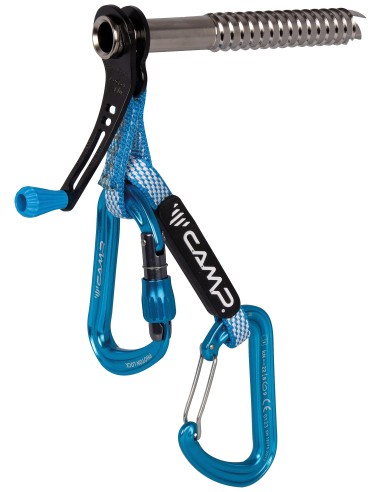 Pack 3 Rocket Plus (13/16/19 cm) - Tornillos de hielo con cinta de dyneema - CAMP