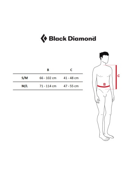 Crag 40 S/M (Carbon) - Mochila portamaterial - Black Diamond