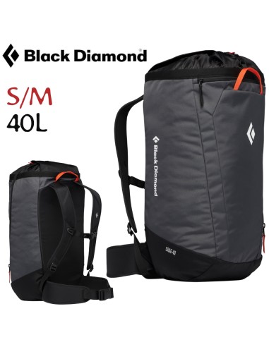 Crag 40 S/M (Carbon) - Mochila portamaterial - Black Diamond