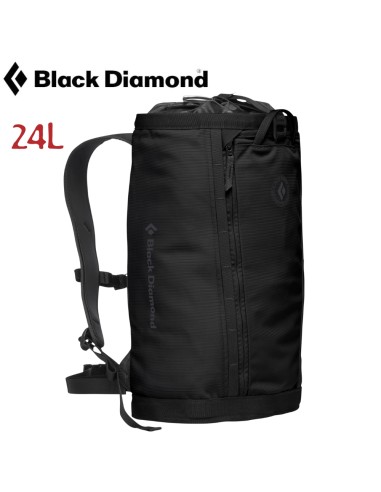 Street Creek 24 (Black) - Mochila-petate urban - Black Diamond