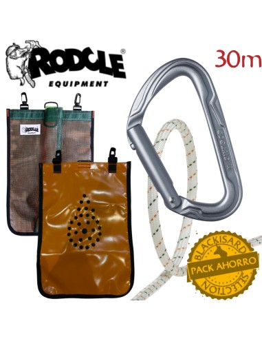 Pack Cuerda Auxiliar de Socorro Estatica - Rodcle/Edelrid/Korda\'s