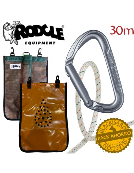 Pack Cuerda Auxiliar de Socorro Estatica - Rodcle/Edelrid/Korda\'s