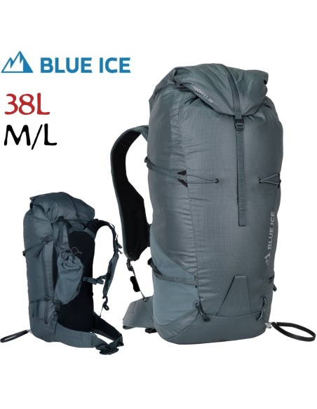 Firecrest 38L (Dark Slate) M/L - Mochila alpinismo ultraligera - Blue Ice