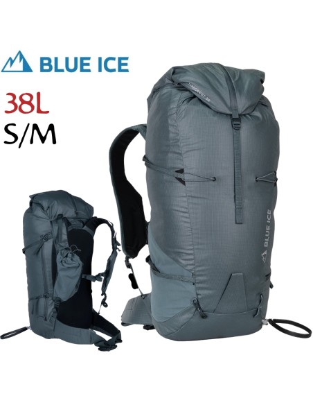Firecrest 38L (Dark Slate) S/M - Mochila alpinismo ultraligera - Blue Ice