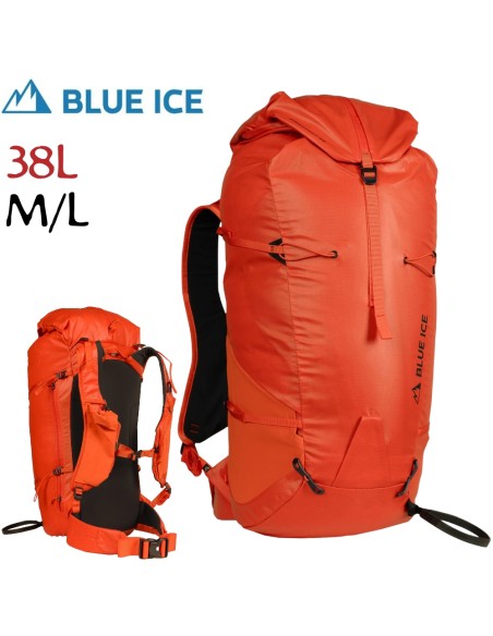Firecrest 38L (Red Clay) M/L - Mochila alpinismo ultraligera - Blue Ice