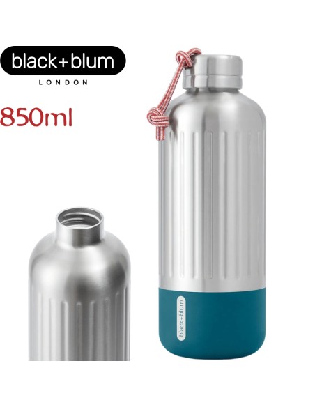 Explorer Large (850ml) (Olive) - Botella acero inox. con aislamiento termico - Black+ Blum