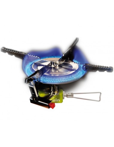 Pinguin Camper - Hornillo de gas con encendecor piezoelectrico - Pinguin