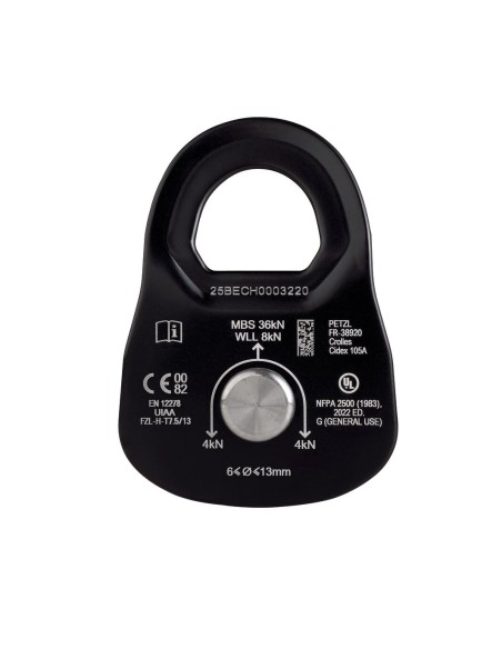 Rescue M - Polea de alta resistencia y altísimo rendimiento - Petzl