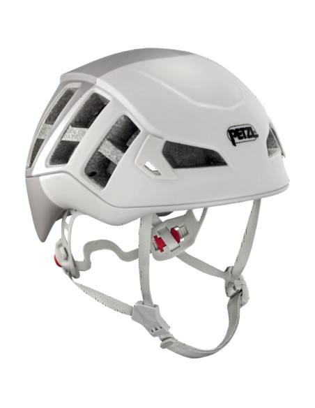 Meteor (Blanco/Gris) - Casco ligero para escalada y alpinismo - Petzl