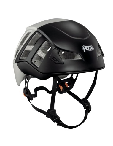 Meteor (Negro/Gris) - Casco ligero para escalada y alpinismo - Petzl