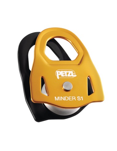 Minder S1 - Polea compacta de placas laterales móviles - Petzl
