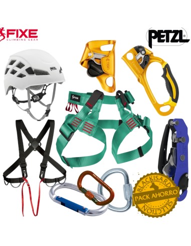 Espeleo basic - Pack material basico espeleologa