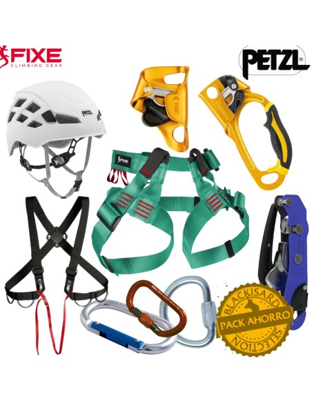 Espeleo basic - Pack material basico espeleologa