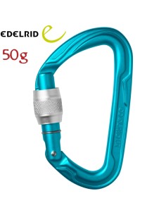 Pure Screw Icemint - Mosquetón rosca - Edelrid