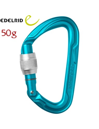 Pure Screw Icemint - Mosquetón rosca - Edelrid