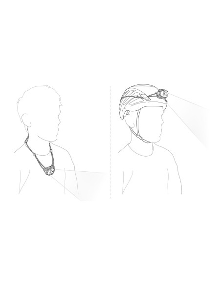 Swift LT White (380 lumens) - Linterna frontal compacta, ultrapotente y recargable - Petzl