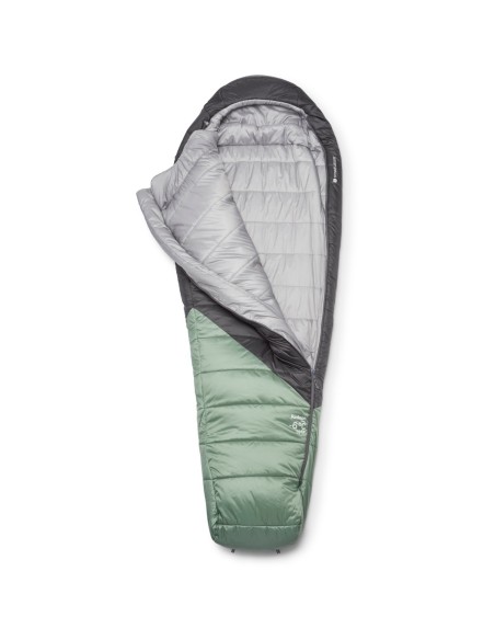 Radeon Womens -6 Regular LZ (Dark Fig Green/Graphene) - Saco de dormir sintetico unisex - Rab