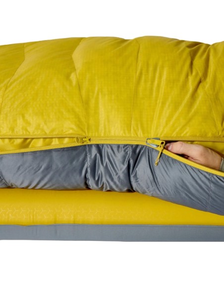 Neutrino -6 Regular LZ (Graphene/Dark Pollen) - Saco de dormir de plumas ligero - Rab