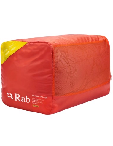 Neutrino -6 Regular LZ (Graphene/Dark Pollen) - Saco de dormir de plumas ligero - Rab