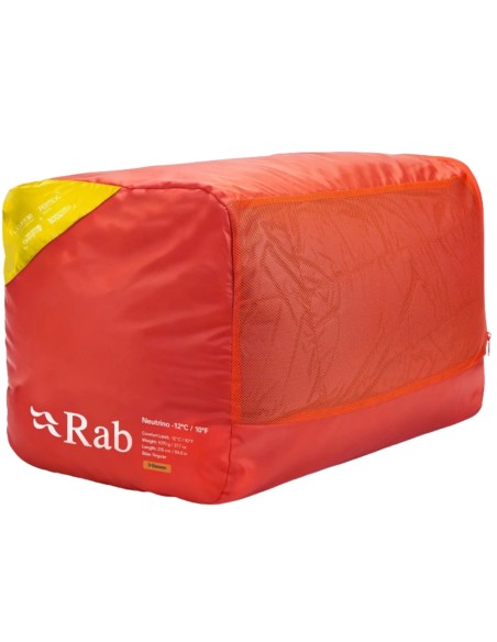 Neutrino -6 Regular LZ (Graphene/Dark Pollen) - Saco de dormir de plumas ligero - Rab