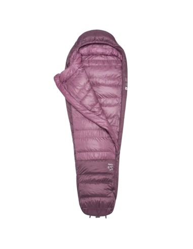 Alpine -6 Women Regular LZ (Iris/Dark Iris) - Saco de dormir de plumas ligero - Rab