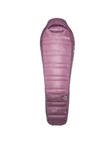 Alpine -12 Womens Regular LZ (Iris/Dark Iris) - Saco de dormir de plumas ligero - Rab