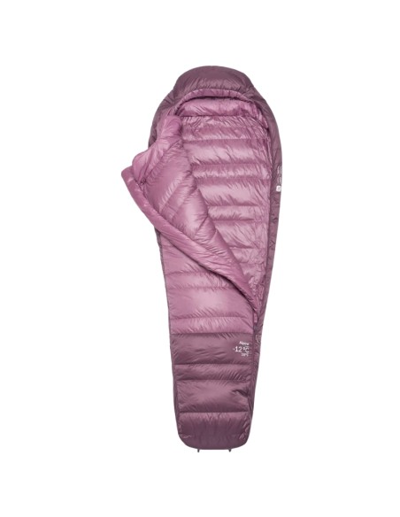 Alpine -12 Womens Regular LZ (Iris/Dark Iris) - Saco de dormir de plumas ligero - Rab