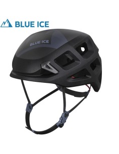 Blast Helmet (Black) - Casco ligero para escalada y alpinismo - Blue Ice