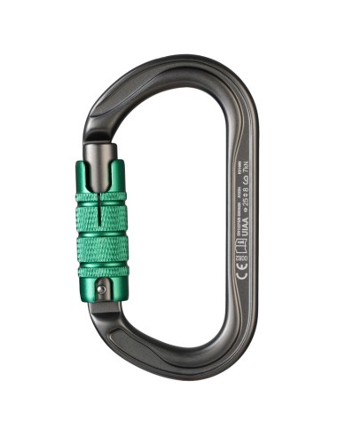 Pack 3 Òliva Triple Lock - Mosquetón simétrico automatico 3 movimientos - Fixe