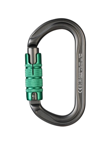 Pack 3 Òliva Triple Lock - Mosquetón simétrico automatico 3 movimientos - Fixe