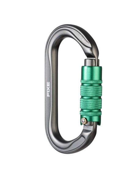 Pack 3 Òliva Triple Lock - Mosquetón simétrico automatico 3 movimientos - Fixe