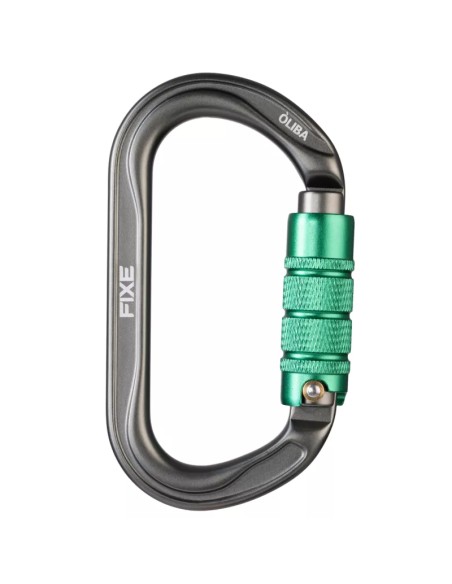 Pack 3 Òliva Triple Lock - Mosquetón simétrico automatico 3 movimientos - Fixe