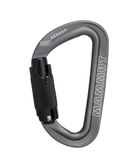Sender Twistlock (Grey) - Mosquetón automatico 2 movimientos - Mammut