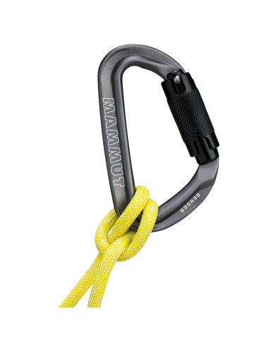Sender Twistlock (Grey) - Mosquetón automatico 2 movimientos - Mammut