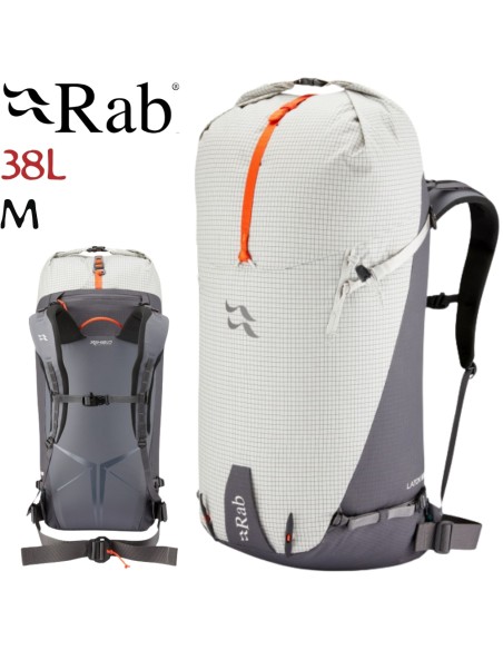 Latok 38L Medium (Pewter) - Mochila alpinismo unisex - Rab