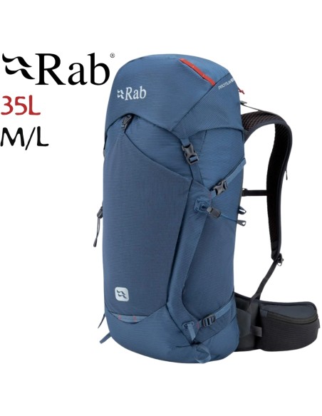 Protium 35L Medium/Large (Tempest Blue) - Mochila multiactividad unisex - Rab