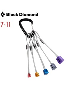 Set 4 Fisureros OffSet Stopper Set Classic  7-11 - Black Diamond