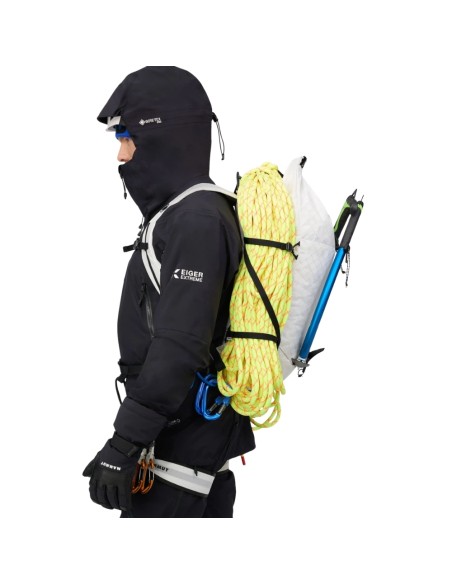 Eiger Nordwand 28L (White) - Mochila alpinismo extremadamente resistente y ligera - Mammut