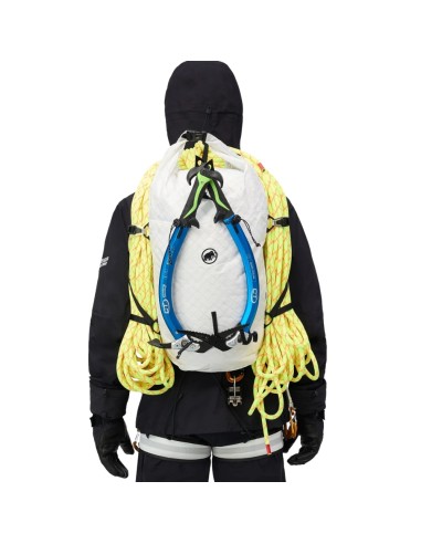 Eiger Nordwand 28L (White) - Mochila alpinismo extremadamente resistente y ligera - Mammut
