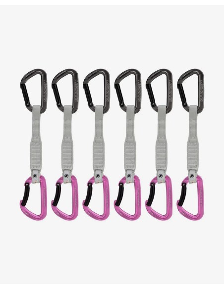 Pack 12 cintas Workhorse Keylock (Silver - Pink) (6 de 12cm + 6 de 17cm) - Mammut
