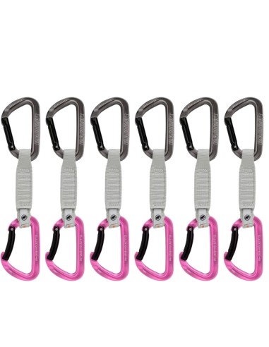 Pack 12 cintas Workhorse Keylock (Silver - Pink) (6 de 12cm + 6 de 17cm) - Mammut