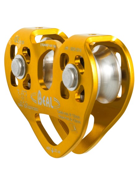 Transf\'air Twin B - Polea twin de placas oscilantes - Beal