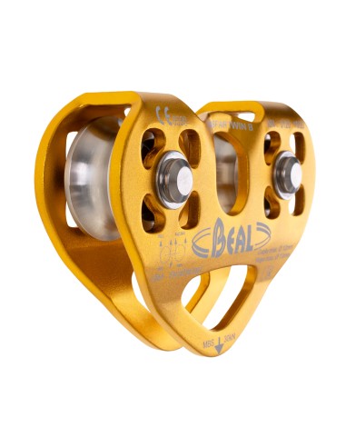 Transf\'air Twin B - Polea twin de placas oscilantes - Beal