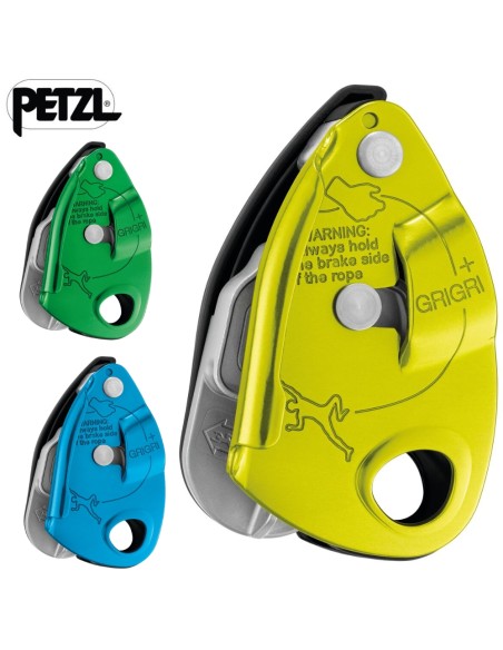 Grigri Plus (Nuevo modelo) - Asegurador autoblocante con antipanico -Petzl