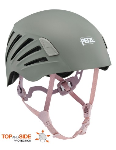pack jayne (mint) + borea (turquesa) - arnés + casco mujer - edelrid / petzl