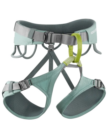pack jayne (mint) + borea (turquesa) - arnés + casco mujer - edelrid / petzl