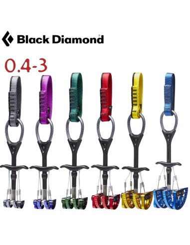 C4 Cam Set 0,4 - 3 - Juego de cinco Camalots C4 - Black diamond